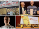 In alto da sinistra: l'insegna dello storico locale varesino e Antonello Cioffi (al centro) che riceve il riconoscimento. In basso: Ancora Cioffi e una foto di gruppo per i titolari delle pizzerie premiate