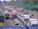 Le code di questa mattina viste dalle telecamere di Autostrade per l'Italia