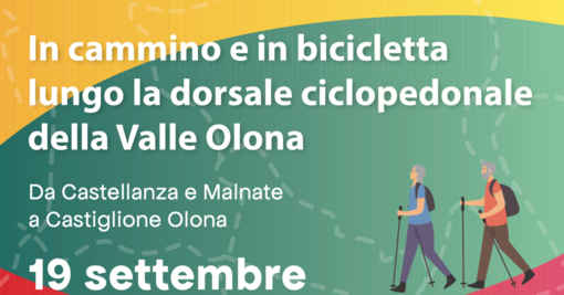 In bici e a piedi lungo la Valle Olona per il centenario della Provincia In bici e a piedi lungo la Valle Olona per il centenario della Provincia