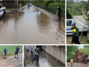 Interventi in particolare in Valceresio per liberare strade e case dall'acqua e dalle piante cadute (foto Corpo Volontari di Protezione Civile - Nucleo Mobile di Pronto Intervento) Interventi in particolare in Valceresio per liberare strade e case dall'acqua e dalle piante cadute (foto Corpo Volontari di Protezione Civile - Nucleo Mobile di Pronto Intervento)