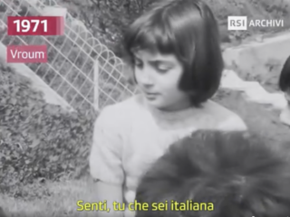 Alcuni frame degli spezzoni tratti dalla pagina Facebook "RSI Archivi"