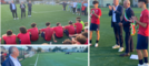 L'inaugurazione del nuovo campo in sintetico al centro sportivo di viale dello Sport a Gavirate