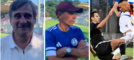 Claudio Mlanese e Roberto Gatti, patron e tecnico della Solbiatese, e Manicone della Varesina (foto Varesina Calcio)