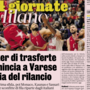 La Gazzetta dello Sport mostra un indubbio spirito "olimpico" alla vigilia di Milano-Cortina... La Gazzetta dello Sport mostra un indubbio spirito "olimpico" alla vigilia di Milano-Cortina...