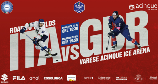 Italia-Gran Bretagna, due amichevoli per la storia all'Acinque Ice Arena