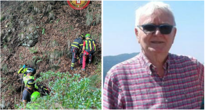 Ernesto Quargentan, indimenticabile, ha perso la vita mentre cercava funghi, la sua più grande passione (foto del soccorso alpino a sinistra) Ernesto Quargentan, indimenticabile, ha perso la vita mentre cercava funghi, la sua più grande passione (foto del soccorso alpino a sinistra)