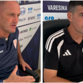 Bisoli-Angellotti nel dopo partita di Varesina-Pistoiese Bisoli-Angellotti nel dopo partita di Varesina-Pistoiese