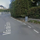 Il punto da google maps dove si è aperta la voragine Il punto da google maps dove si è aperta la voragine