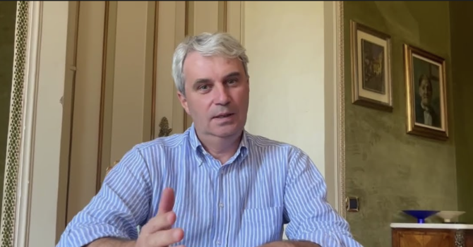 Il sindaco di Varese Davide Galimberti