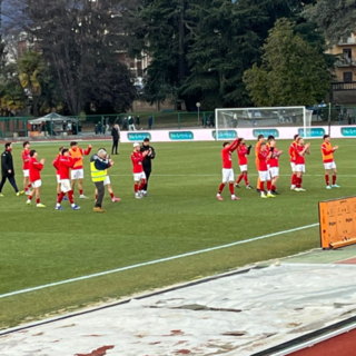 Applausi finali al Varese dai duecento tifosi ospiti