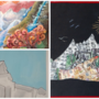 Alcune delle magnifiche opere in mostra