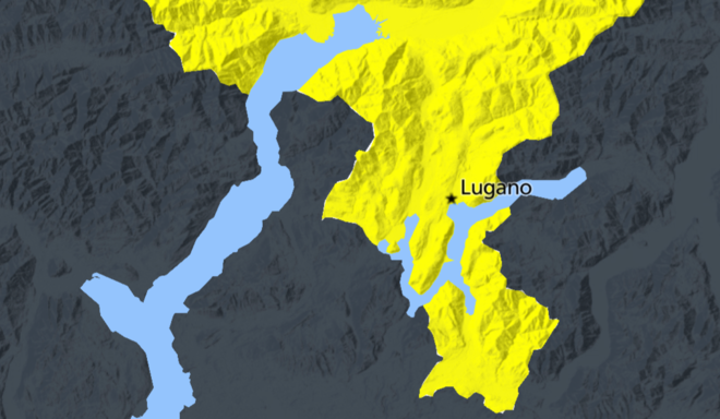 Arriva anche l'allerta di livello 2 di MeteoSvizzera per le forti piogge previste al Sud delle Alpi Arriva anche l'allerta di livello 2 di MeteoSvizzera per le forti piogge previste al Sud delle Alpi