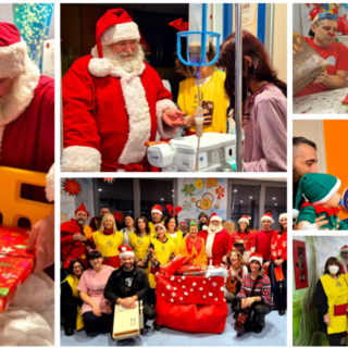 Da Varese a Cittiglio, da Tradate a Busto, notte della Vigilia con sorpresa e sorrisi per i bimbi dei reparti di Pediatria