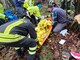 Travolto dall'albero che stava tagliando: volontario ferito gravemente nei boschi di Sumirago