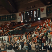 Oggi Varese non potrà essere a Desio per il derby con Cantù, ma ci sarà lo stesso. Nell'anima e nel cuore della Pallacanestro Varese (foto Pallacanestro Varese)