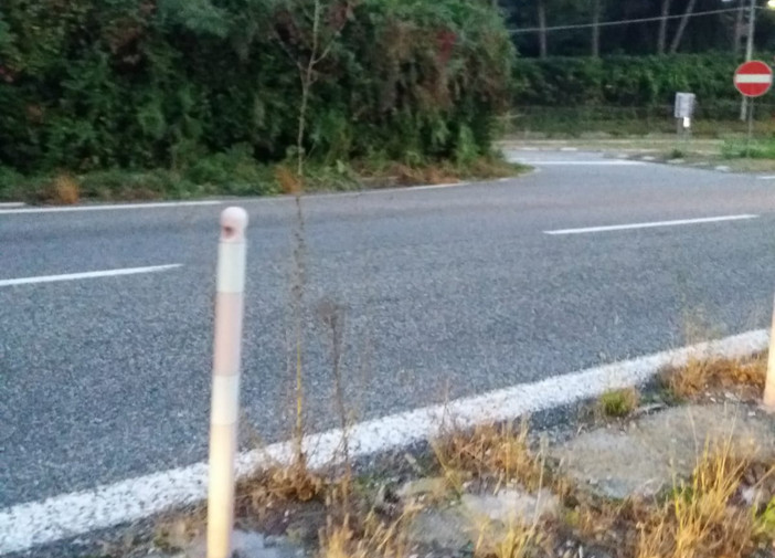 Un tratto della superstrada Besozzo-Vergiate
