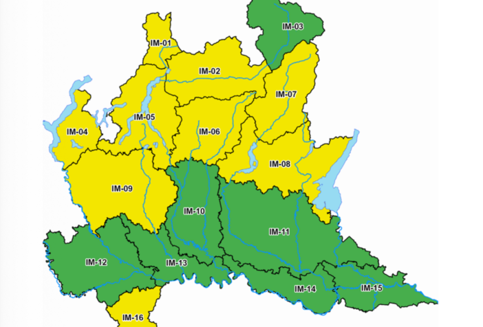 Il sole ha le ore contate: allerta gialla della Protezione civile per rischio temporali: «Possibili grandinate»