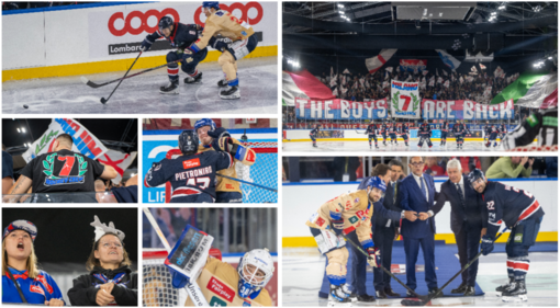 Venerdì 11 ottobre: il giorno in cui tornò l'hockey a Milano (Foto Galbiati)