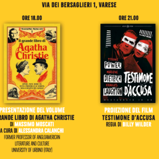 A cinquant'anni dalla sua scomparsa Varese celebra Agatha Christie