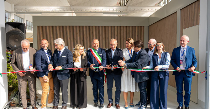 Il taglio del nastro dell'Area Educational di SMARTT VAlley a Daverio avvenuto questa mattina Il taglio del nastro dell'Area Educational di SMARTT VAlley a Daverio avvenuto questa mattina
