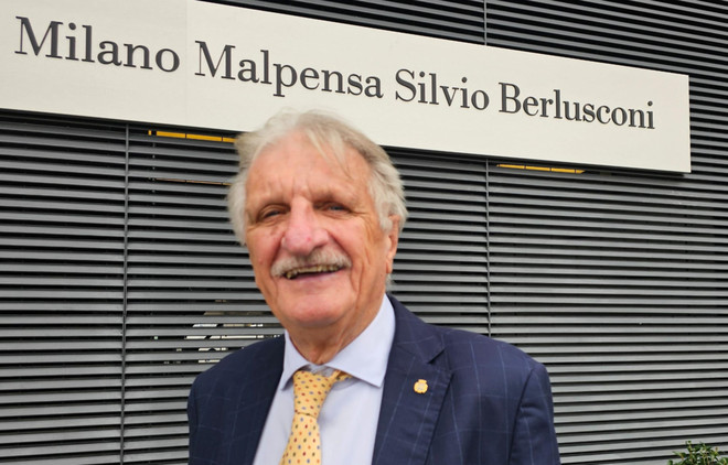 Il sindaco di Somma Lombardo Silvio Pezzotta