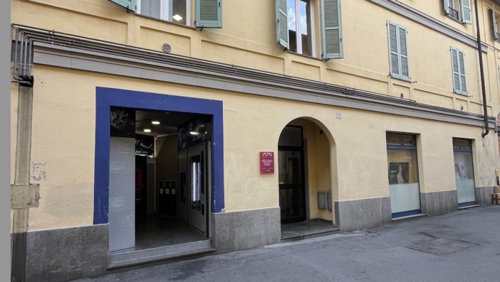 L'ingresso del civico 7 in via Dazio Vecchio
