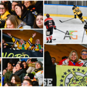 Terzago esulta nella culla di ghiaccio giallonera di via Albani (foto Alberto Bernasconi) Terzago esulta nella culla di ghiaccio giallonera di via Albani (foto Alberto Bernasconi)