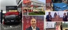 Alcuni momenti dell'inaugurazione di Varese Motor Company in viale Belforte 235 alla presenza di Marco Toro, presidente e amministratore delegato di Nissan Italia qui sopra in foto e poi, a destra, con il sindaco di Varese Davide Galimberti