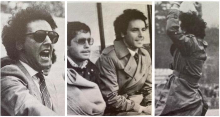Beppe Marotta varesino e biancorosso nella stagione del "Miracolo a Varese" dell'81/82 con Fascetti in panchina ed esultante (a destra) dopo un gol al Bari davanti ai 12 mila del Franco Ossola (foto dal libro "Miracolo a Varese" di Natale Cogliati) Beppe Marotta varesino e biancorosso nella stagione del "Miracolo a Varese" dell'81/82 con Fascetti in panchina ed esultante (a destra) dopo un gol al Bari davanti ai 12 mila del Franco Ossola (foto dal libro "Miracolo a Varese" di Natale Cogliati)