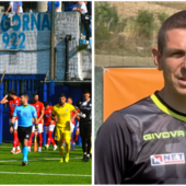 Oggi alle 16 finale playoff Ligorna-Varese mentre alle 12 l'arbitro di Vedano Andrea Calzavara, a destra, dirige alla sua terza sfida in serie A Inter-Verona, prima della festa nerazzurra per il 21° scudetto