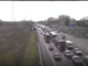 Le code provocate dall'incidente viste dalla webcam di Autostrade per l'Italia