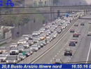 Le code in Autolaghi viste dalle webcam di Autostrade per l'Italia Le code in Autolaghi viste dalle webcam di Autostrade per l'Italia