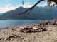 La spiaggia di Ronco delle monache a Maccagno La spiaggia di Ronco delle monache a Maccagno