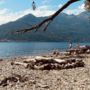 La spiaggia di Ronco delle monache a Maccagno La spiaggia di Ronco delle monache a Maccagno