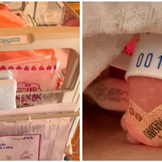 Amelia Gheller, centesima bimba nata quest'anno a Cittiglio