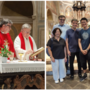 La messa per padre Adelio davanti alla sua famiglia arrivati da Hong Kong