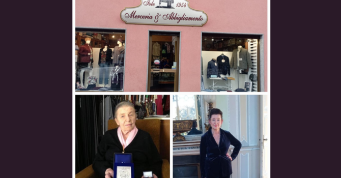 Dalla signora Fausta a Sangiano non solo merceria e abbigliamento: «Un sorriso, un consiglio e il vestito per le occasioni importanti» Dalla signora Fausta a Sangiano non solo merceria e abbigliamento: «Un sorriso, un consiglio e il vestito per le occasioni importanti»