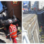 I soccorsi in azione dopo l'incidente I soccorsi in azione dopo l'incidente