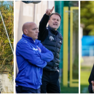 Ciceri, Spilli e Grieco guidano Varese, Varesina e Solbiatese (foto Macchi-Scaringi Varesina Calcio e Lucchi Solbiatese calcio)