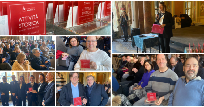 Una mattinata di radici, identità e amore per Varese quella delle premiazioni di 36 attività storiche in Salone Estense
