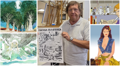 Massimo Bizzozero, in arte Max Biz, gaviratese di 68 anni, immerso in alcune delle sue "creazioni" realizzate a matita, l'inseparabile compagna di vita. Sotto nella gallery altre splendide realizzazioni di un artista globale Massimo Bizzozero, in arte Max Biz, gaviratese di 68 anni, immerso in alcune delle sue "creazioni" realizzate a matita, l'inseparabile compagna di vita. Sotto nella gallery altre splendide realizzazioni di un artista globale