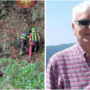 Ernesto Quargentan, indimenticabile, ha perso la vita mentre cercava funghi, la sua più grande passione (foto del soccorso alpino a sinistra)