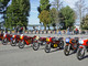 Le Aermacchi da corsa pronte sul piazzale della MV Agusta