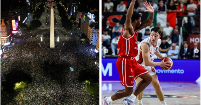 L'Argentina che scende in piazza per la nazionale con centinaia di migliaia di persone e la "nostra" Argentina, ovvero Mauro Villa L'Argentina che scende in piazza per la nazionale con centinaia di migliaia di persone e la "nostra" Argentina, ovvero Mauro Villa
