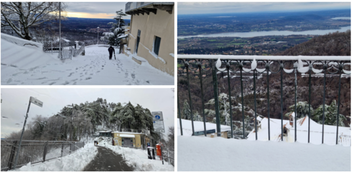 Domenica 15 marzo 2026: cartolina dal Sacro Monte di Varese Domenica 15 marzo 2026: cartolina dal Sacro Monte di Varese