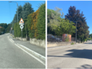 Il pericoloso tratto di "autostrada" di via Astico, tra Avigno e Casciago