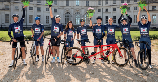 La tappa varesina del Charity Bike Tour 2026 all'Agricola Home & Garden La tappa varesina del Charity Bike Tour 2026 all'Agricola Home & Garden