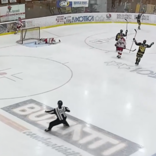 Il 3-0 di Bastille fa esplodere il manipolo giallonero ad Alleghe