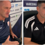 Bisoli-Angellotti nel dopo partita di Varesina-Pistoiese Bisoli-Angellotti nel dopo partita di Varesina-Pistoiese
