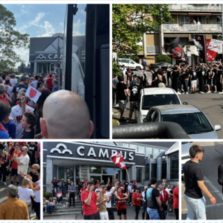 Febbre derby per Varese: bagno di folla al Campus